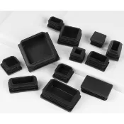 【日山五金】大型方形塑膠塞（50×100、100×100） 方管塞 管帽 鐵管封口塞 塑膠管塞 椅腳塞