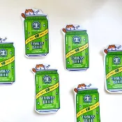 台灣生啤酒の日常 防水貼紙  (行李箱/筆電適用)  stickers