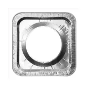 (店+)瓦斯爐鋁箔保潔墊10片裝【班恩】門市現貨 清潔預防方案 定期清潔 海產爐 油垢 菜渣 防油墊 耐高溫 延長瓦斯爐壽命
