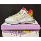 (免運)(全新)(US13) Nike Lebron XIX Low EP 白黃紅 緩震包覆 籃球 DQ8343 100