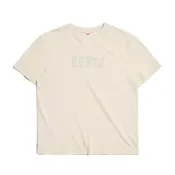 EDWIN 男裝 COOL FLEX 吸濕排汗短袖T恤 (淺卡其) #上衣