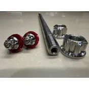 DJ1部品 防脫式 MI2 x 280 mm輪芯 正304白鐵材質1~ 5代勁戰BWS JET-SL DRG KRV雷霆