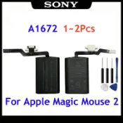 全新 A1672 A1657 3.61V 1956mAh 電池適用於 Apple Magic Mouse 2 020-0