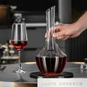 紅酒醒酒器 玻璃分酒器 酒壺 倒酒容器 紅酒開瓶器 葡萄酒壺 分酒壺 家用商用醒酒 餐廳酒吧品酒 玻璃冷水壺 玻璃茶壺