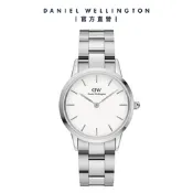 Daniel Wellington DW 手錶 Iconic Link 32mm精鋼錶-耀目亮銀 DW00100205