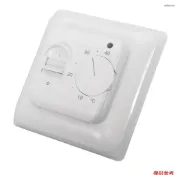 AC 230V 機械式地暖溫控器溫度控制開關 16A 5W 5℃-40℃ 帶傳感器探頭