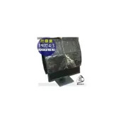 (店+)【Ezstick】特價品  LCD液晶螢幕防塵套 19吋 4:3 黑色不織布 PVC半透明材質/防水防塵