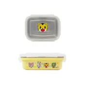 (店+)巧虎正版 兒童不鏽鋼方形便當盒｜輕巧便攜｜可愛卡通餐具｜野餐小餐盒｜安全食品級材質
