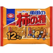 【江戶物語】龜田米果 龜田柿種米果 12袋入 360g 龜田柿之種 下酒點心 柿之種 花生 KAMEDA 日本必買