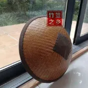🔆岛屿市集🔆和尚帽手工竹編織斗笠托缽僧居士一休哥化緣cos動漫日式斗笠圓頂