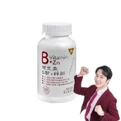 【味丹生技】維生素B群加鋅 60錠/盒 1錠有感 牛磺酸 黃金蜆 增強體力 舒緩疲勞 男女適用