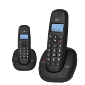 【HOTAI購】TCSTAR【TCT-PH801BK】數位式2.4G來電顯示雙機無線電話