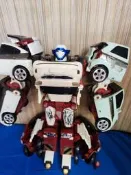 機器戰士 TOBOT 巨無霸 超級戰神 QUATAAN  四合一合體   放7機器戰士零1