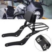 適用於本田CM500 CM300 REBEL 大韓GV300改裝靠背貨架 後靠背貨架