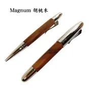 【長益鋼筆】faber-castell 輝柏 Magnum 胡桃木 鋼筆 156381 原子筆 146387 鍍鉑金