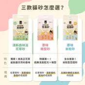 【金菘泓】汪喵星球 益生菌消臭豆腐砂 米粒型/條型 7L 單包2.7KG 貓砂 豆腐砂 益生菌豆腐砂