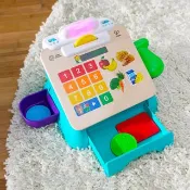 【禮物】德國Hape Baby Einstein 計算功能收銀機