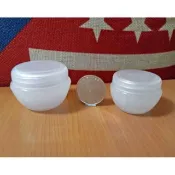 優-分裝空瓶10g 20g含內蓋旅行外出/瓶瓶罐罐--美容小物保養品面霜分裝護髮霜保濕霜-蘑菇空瓶