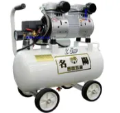 標準情人全新高品質精密無油靜音空壓機(2.5HP*25L)儲氣桶附風管風槍