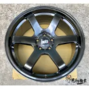 全新鋁圈 正英國品牌 BOLA B1 18吋 5孔100 5孔108 5孔112 5孔114.3 8.5J 鈦色 古銅金