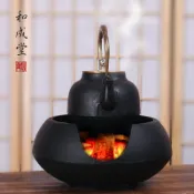 協貿國際日用品生活2館 和成堂大炭火爐 鐵壺加熱用碳爐 伍德爐 鑄鐵爐 仿風爐 碳缸