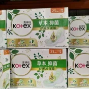 靠得住草本抑菌日用超薄衛生棉 23公分 Kotex 好市多#147640 衛生棉 日用 #108 超薄 靠得住 kote
