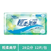 居家生活便利購 康乃馨 輕柔美學夜用型衛生棉28cm 12片/包