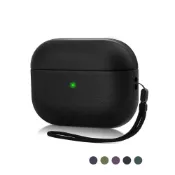 超高質感！簡約！ AirPods 3/4/5 代 Pro 1/2/3代 保護套 防摔保護殼 蘋果無線耳機皮紋保護皮套