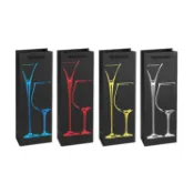 現貨【紅酒包裝】新款紅酒 禮品包裝袋子 單支葡萄酒紙袋 加厚手提袋 紅酒袋 現貨