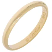 【DOKODEMO】卡地亞 1895 經典款結婚戒指，12.5 號，18K 黃金，約 2.2 克，女士款 [二手]