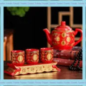 新品免運陶瓷 供杯 供水杯 供酒杯 供壺 茶壺 神明杯 供佛杯 招財杯 祖先杯 敬神杯 公媽杯 敬神杯組 供奉杯 敬茶杯