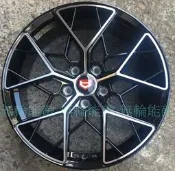 全新鋁圈 類 HRE 18吋鋁圈 5孔100 5孔108 5孔112 5孔114.3 黑底車面