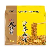 【全聯線上購】【維力】大乾麵袋麵-沙茶咖哩風味(95g*5入)
