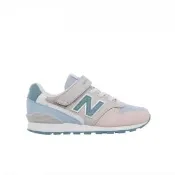 【NEW BALANCE】NB 996系列 運動鞋 童鞋 粉藍 中童 兒童 魔鬼氈 Y9965B0