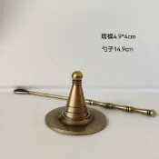 香拓 香篆 香道 銅香拓 香印 香模 三件套香篆工具制香套裝塔香模香粉模具香爐香道手工用品製作一體【宜家良品百貨】