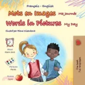 【三民網路書店】Words in Pictures - My Day (French English Bilingual Children's Book) 作者：Kidkiddos Books