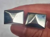 台北自售:經典精緻時尚絕版稀有立體金屬銀色袖扣非PARKER百利金DUNHILL元起標皮衣schott西華萬寶龍LVK金