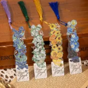 🎉可開發票🎉復古油畫鏤空書籤高檔精緻金屬梵高向日葵書籤國小生古典中國風創意高顏值生日禮物女生文創紀念品新年小禮品
