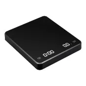 【Nil】計時LCD高精度電子秤 家用手沖咖啡秤 烘焙秤/料理秤/珠寶秤(0.1g/3kg)