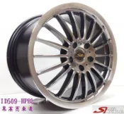 全新鋁圈 wheel ID509 16吋鋁圈 4孔100 黑高亮車邊 7J ET40