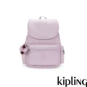 Kipling 泡泡紫多袋收納實用後背包-EZRA