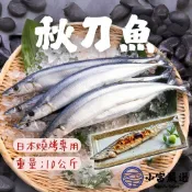 小富嚴選 【1200免運】秋刀魚 2號/3號 烤秋刀魚 日本燒烤專用 (10公斤/箱) 鹽烤 燉煮 乾煎