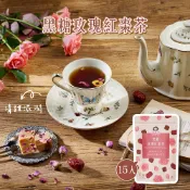 【蜜思朵】黑糖玫瑰紅棗茶 (17gx15入/袋) 果乾水 花果茶 糖磚 茶磚 黑糖磚 黑糖塊 玫瑰茶 紅棗茶 花草茶