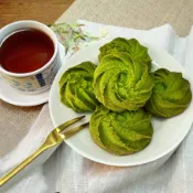 手工餅乾 靜岡抹茶奶酥 抹茶 曲奇 日本抹茶粉 純天然 減糖配方 無防腐劑 新鮮烘焙