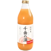 【蝦皮直營】日本 寿高原食品 信州千曲之滴白桃果汁 (1L) 水蜜桃汁 白桃汁 日本果汁 100%