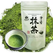 (店+)駿府堂茶舗 特選國產宇治抹茶粉 ４５g 日本進口 茶道 甜點烘焙用 抹茶拿鐵 附鏈式夾鏈袋