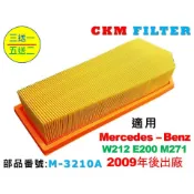 【CKM】賓士 BENZ W212 E200 M271 原廠 正廠 型 空氣蕊 空氣芯 空氣濾清器 引擎濾網 空氣濾網