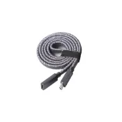 殼起來3C手機配件 【Type-C延長線】USB3.1 100cm 標準16芯 C公轉C母 100w PD 充電線 鋁殼編織網