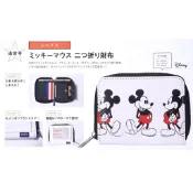 ☆AP'S日雜☆日文mini雜誌附錄【disney × SHIPS 米奇拉鍊短夾】