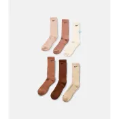 (店+)【NIKE 耐吉】NIKE 大地色高筒襪 厚底 中筒襪  踝襪 長襪 短襪 黑色/白色/黑白灰 【3入/6入】